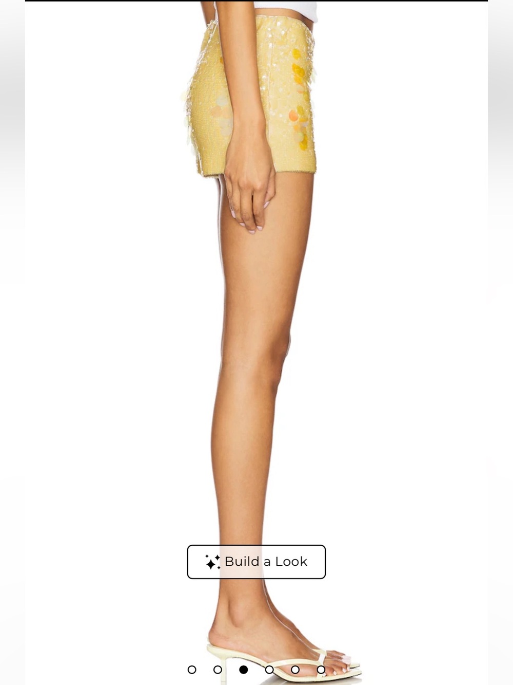 GUIZIO Glamorous Sequin Shorts - Picture 3 of 4